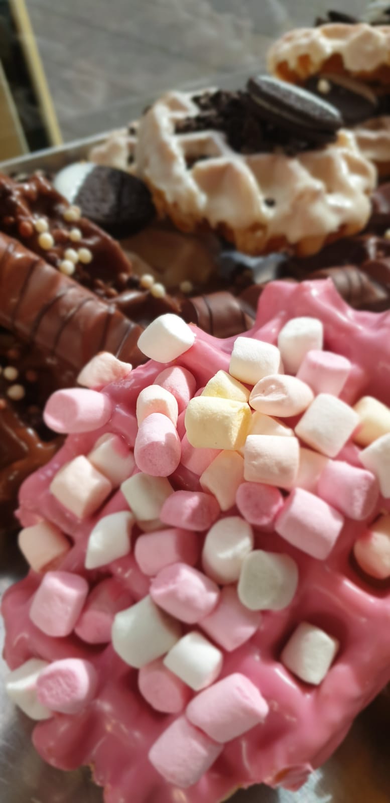 Marshmallows Wafels
